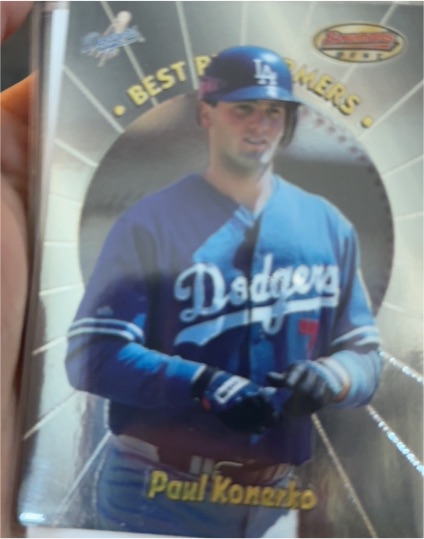 1998 Bowman's Best #BP6 Paul Konerko Best Performers — front