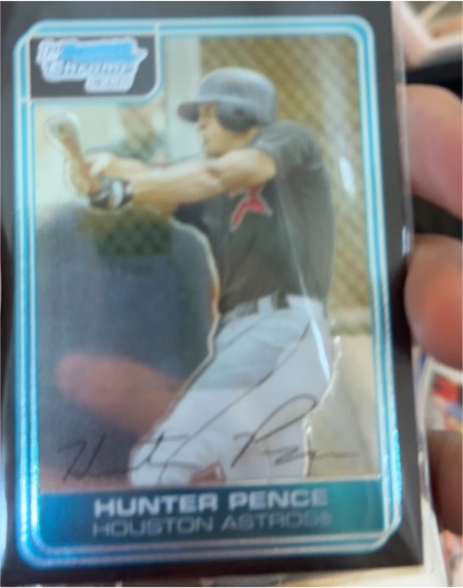 2006 Bowman Chrome #BC129 Hunter Pence — front