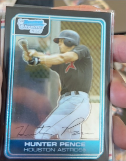 2006 Bowman Chrome #BC129 Hunter Pence — front
