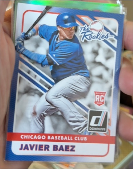 2015 Donruss #3 Javier Baez The Rookies — front