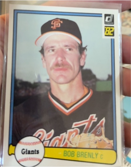 1982 Donruss #574 Bob Brenly — front