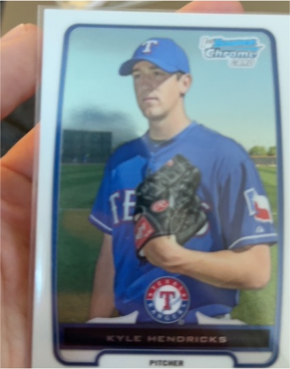 2012 Bowman Chrome Prospects #BCP130 Kyle Hendricks — front