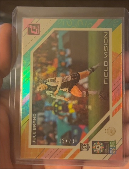 2023 Donruss FIFA Women's World Cup #23 Jule Brand Field Vision — front