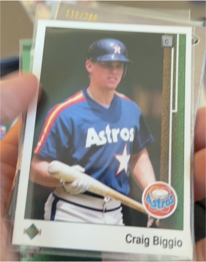 1989 Upper Deck #273 Craig Biggio — front