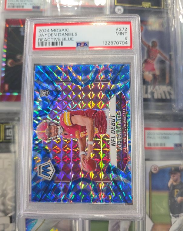 2024 Panini Mosaic NFL Debut #272 Jayden Daniels — front