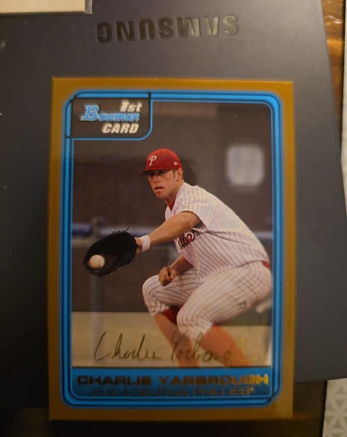 2006 Bowman #DP15 Charlie Yarbrough — front
