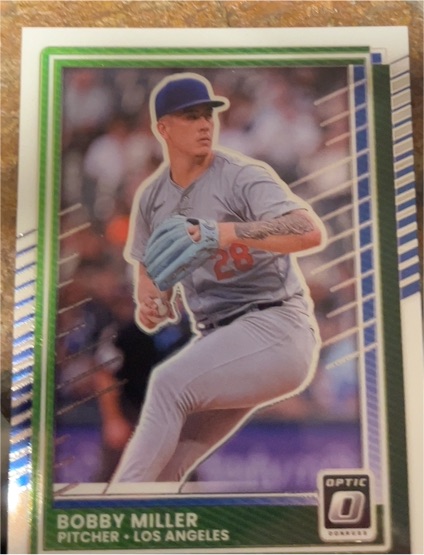 2025 Donruss Optic #91 Bobby Miller — front