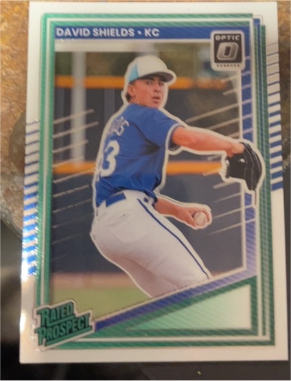 2025 Donruss Optic #104 David Shields — front