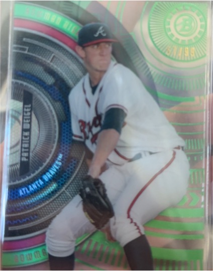 2017 Bowman High Tek #BHT-PW Patrick Weigel — front