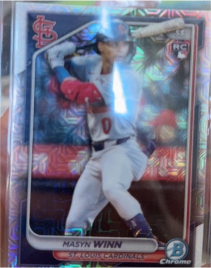 2024 Bowman Chrome #61 Masyn Winn — front
