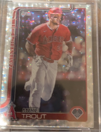 2025 Topps Series 1 #200 Mike Trout — front