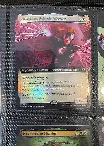 2023 Magic: The Gathering #305 Arachne, Psionic Weaver — front