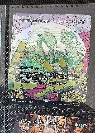 2025 Marvel Mindbreak Trap #0011 — front