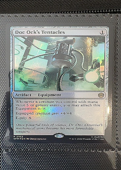 2025 Magic: The Gathering #0162 Doc Ock's Tentacles — front