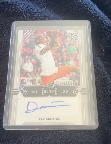 2022 Leaf Draft #BA-TM1 Tay Martin — front