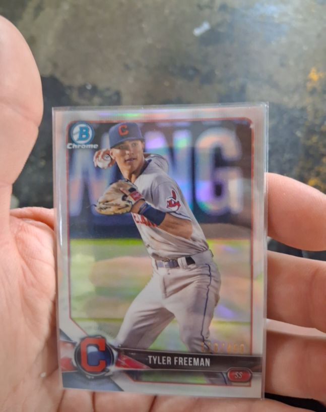 2018 Bowman Chrome Tyler Freeman — front