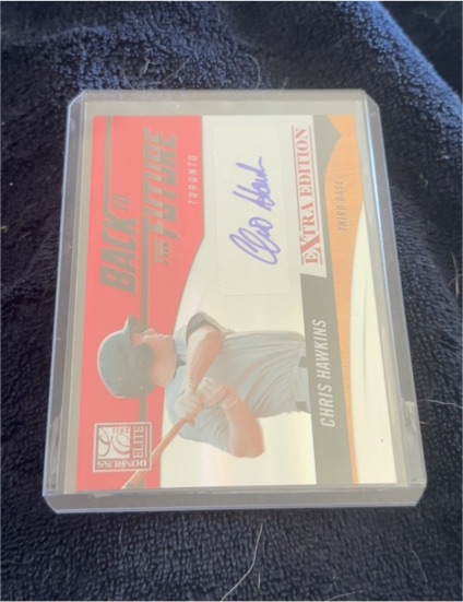 2011 Donruss Elite Extra Edition Back to the Future #13 Chris Hawkins — front
