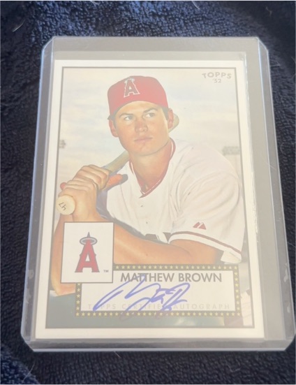 2007 Topps '52 #52S-MBB Matthew Brown — front