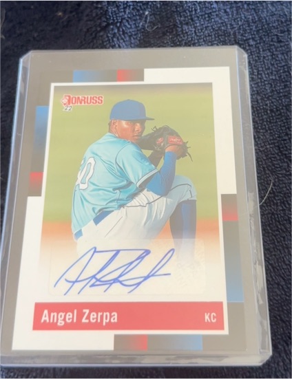 2022 Donruss Retro 1988 Signatures #R88S-AZ Angel Zerpa — front