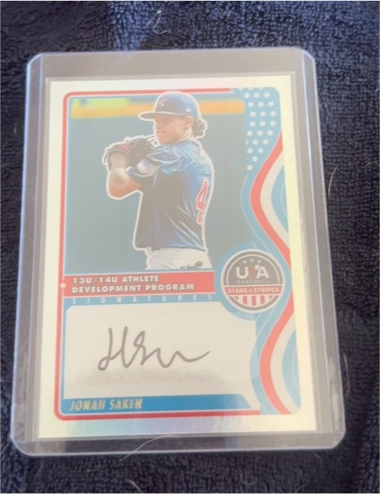 2025 Panini Stars & Stripes #NTS-JS Jonah Saner — front