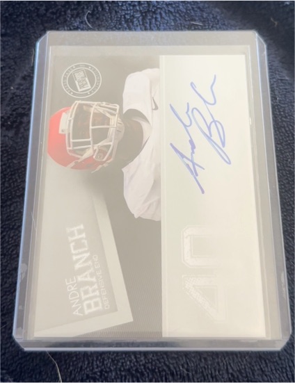 2012 Press Pass #PPS-AB Andre Branch Autograph Rookie Card — front