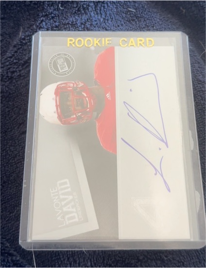 2012 Press Pass Signings #PPS-LD LaVonte David — front