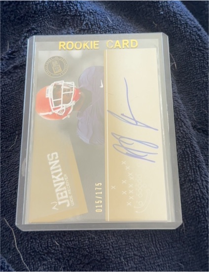 2012 Press Pass Authentics #PPS-AJ A.J. Jenkins Rookie Auto — front