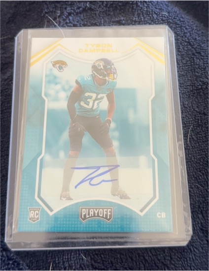 2021 Panini Playoff #257 Tyson Campbell — front