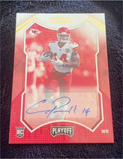 2021 Panini Playoff #242 Cornell Powell — front