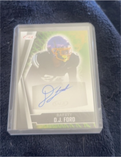 2022 SAGE High Series #A-DJF D.J. Ford — front