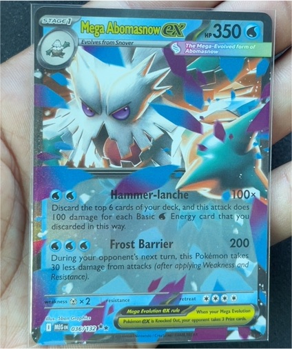 2025 Pokémon TCG Mega Evolution #036 Mega Abomasnow ex — front