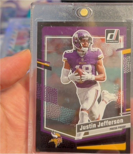 2023 Panini Donruss Optic #125 Justin Jefferson — front