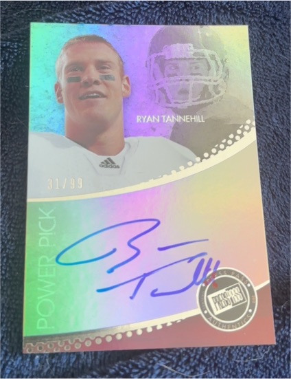 2011 Press Pass Power Pick #PPS-RT Ryan Tannehill — front