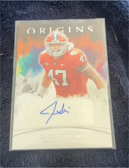 2022 Panini Chronicles Draft Picks Origins #James Skalski Auto /149 — front