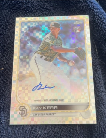 2022 Topps Chrome Update #AC-RK Ray Kerr — front