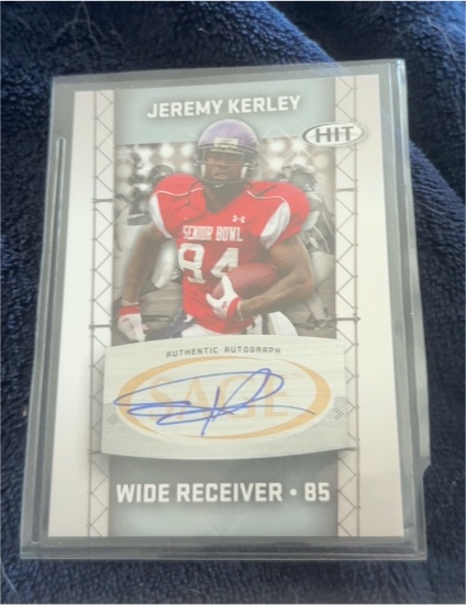 2011 Sage Hit #A6 Jeremy Kerley — front