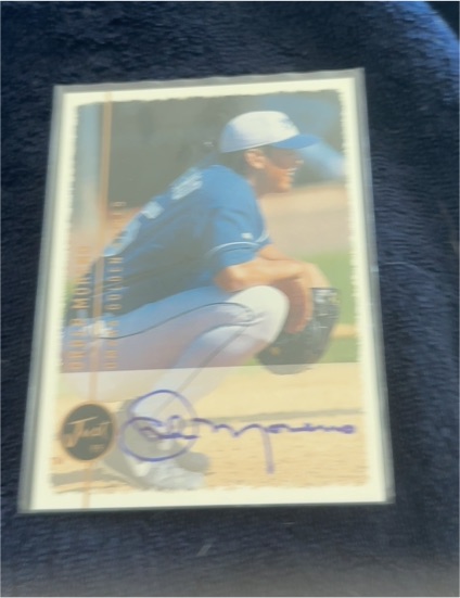 1999 Just Minors Mark Mangum Autograph — front
