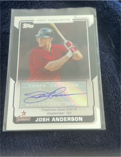 2008 Topps Highlights #HA-JA Josh Anderson — front