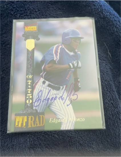 1994 Signature Rookies Tetrad #84 Edgardo Alfonzo — front