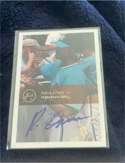 2000 Justifiable 2k #BA-21 Pablo Ozuna — front