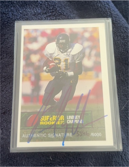 1994 Superior Rookies #7 Lindsey Chapman — front