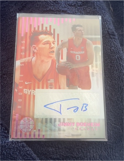 2022-23 Panini Chronicles Illusions Draft Picks #RS-JBO Jimmy Boeheim — front