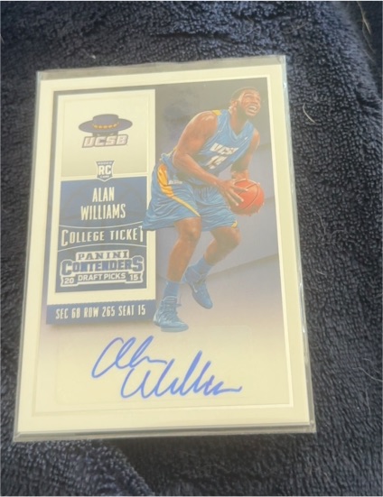 2015 Panini Contenders Draft Picks #102 Alan Williams — front