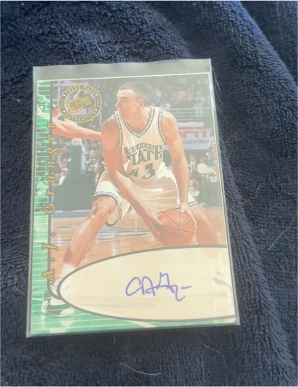 2000 Press Pass Authentic Auto #NNO A.J. Granger — front