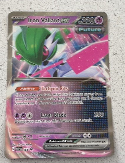 2023 Pokémon SV: Scarlet & Violet Promo Cards #068 Iron Valiant ex — front