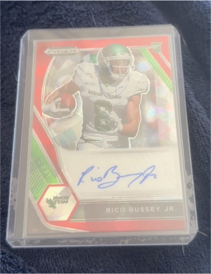 2021 Panini Prizm Draft Picks #DPA-RBJ Rico Bussey Jr. — front