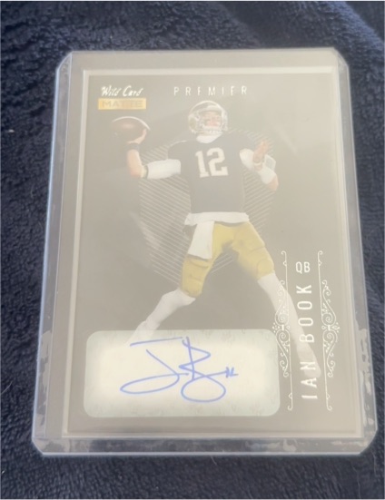 2021 Wild Card Matte #MB-A Ian Book Premier Auto — front