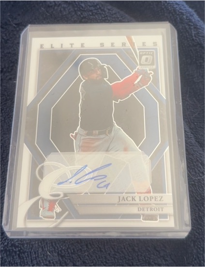 2022 Donruss Optic Elite Series #ESS-JL Jack Lopez — front