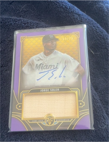 2022 Topps Triple Threads #ASJR-JS Jorge Soler — front