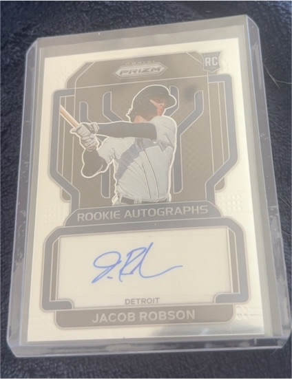 2022 Panini Prizm #RA-RO Jacob Robson — front